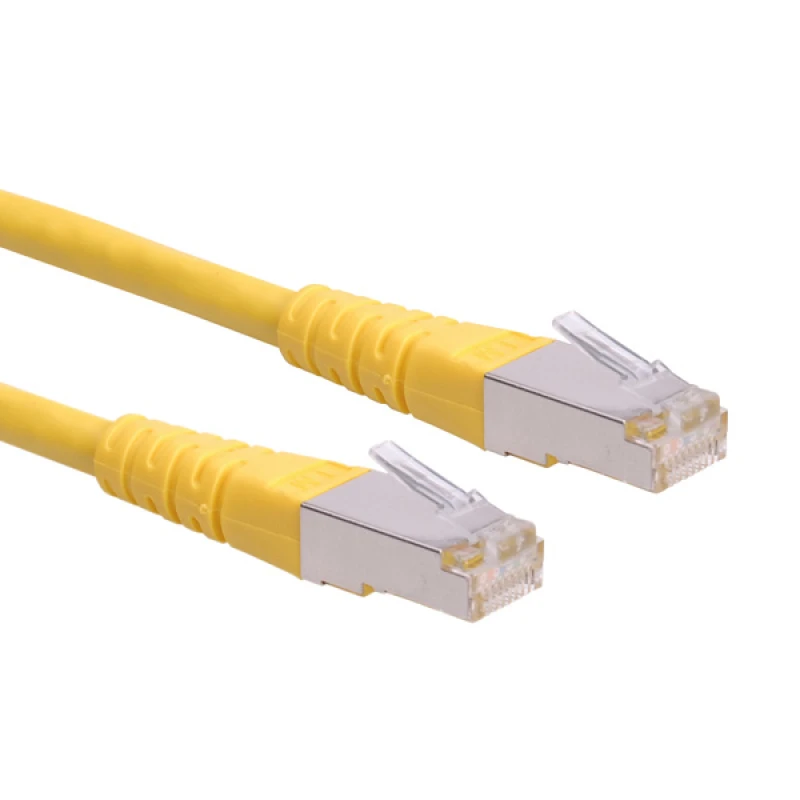 Image of ROLINE S/FTP (PiMF) Patch Cord Cat.6. yellow 1.5m