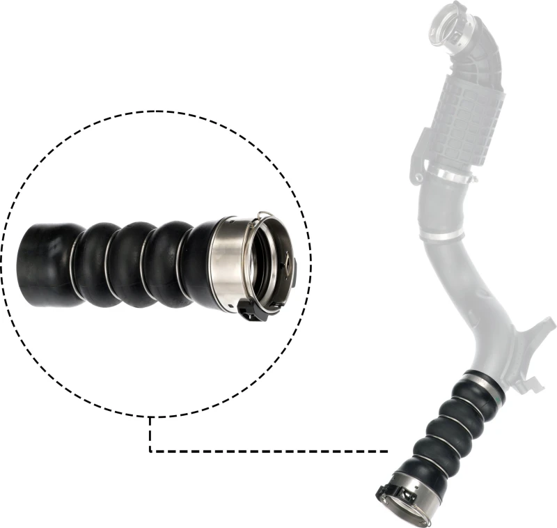 Image of GATES Charger intake hose GATES 09-1419