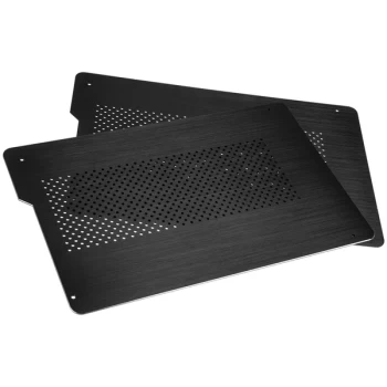 image of Raijintek Ophion Aluminium Side Panel Set - Black