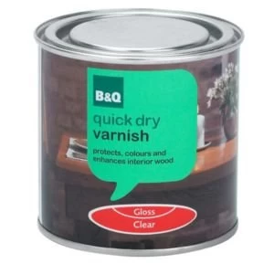 image of BQ Clear Gloss Interior varnish 0.25L