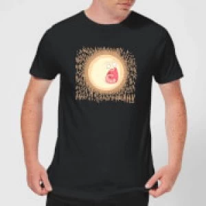 Image of Rick and Morty Screaming Sun Mens T-Shirt - Black