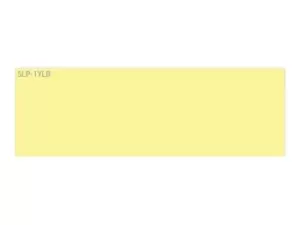 Image of Slp-1ylb Yellow Label 28x89mm - 130 Lab/roll In