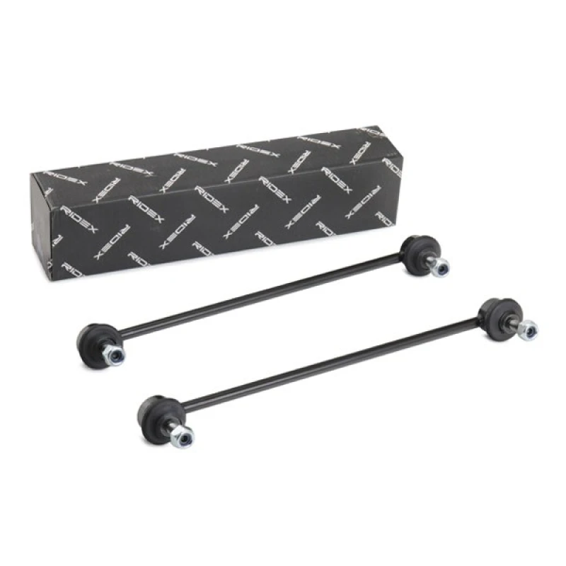 Image of RIDEX 3229S0926 Anti-roll bar link Front Axle Steel Link Stabiliser (3229)