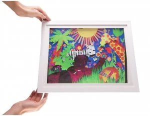 Image of My Little Davinci A4 Photo Frame White