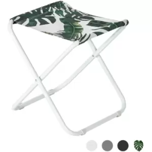 image of Harbour Housewares - Classic Folding Stool - Banana Leaf