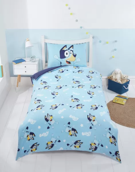 image of Bluey Fleece Kids Bedding Set - Single