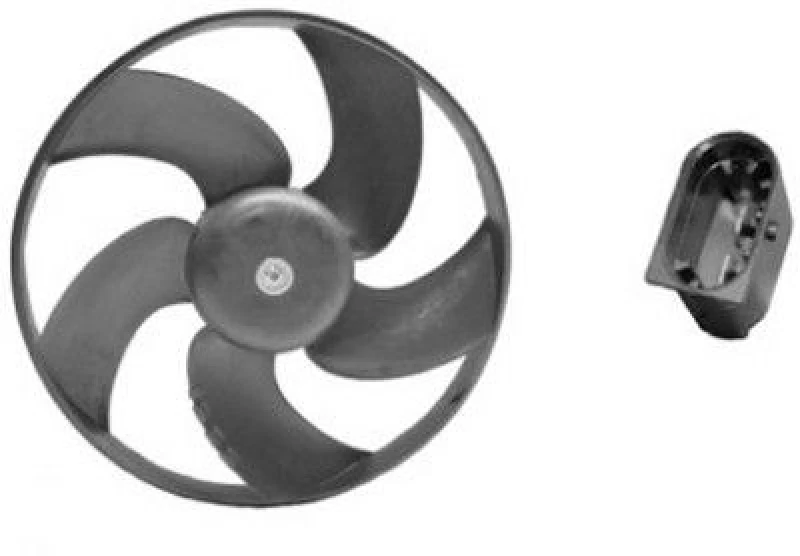 Image of VAN WEZEL Fan, radiator VAN WEZEL 4028745