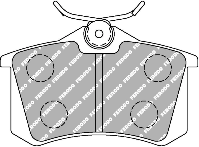 Image of FERODO RACING Brake pad set FERODO RACING FCP541H