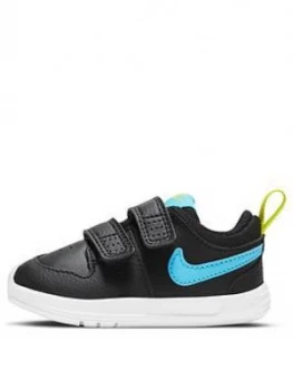 image of Nike Infant's Pico 5, Black/Blue, Size 8.5