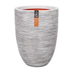 Image of Capi Europe Vase elegant low Rib NL 46x58 ivory