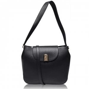 image of Furla Sleek Hobo Bag - Nero O60