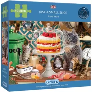 Image of Just a Small Slice Jigsaw Puzzle - 100 Extra Large Pieces