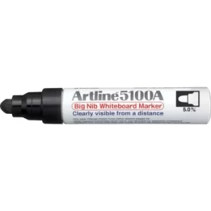 Image of Big Nib Whiteboard Marker Bullet Tip Black