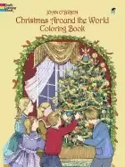 Image of christmas around the world coloring book