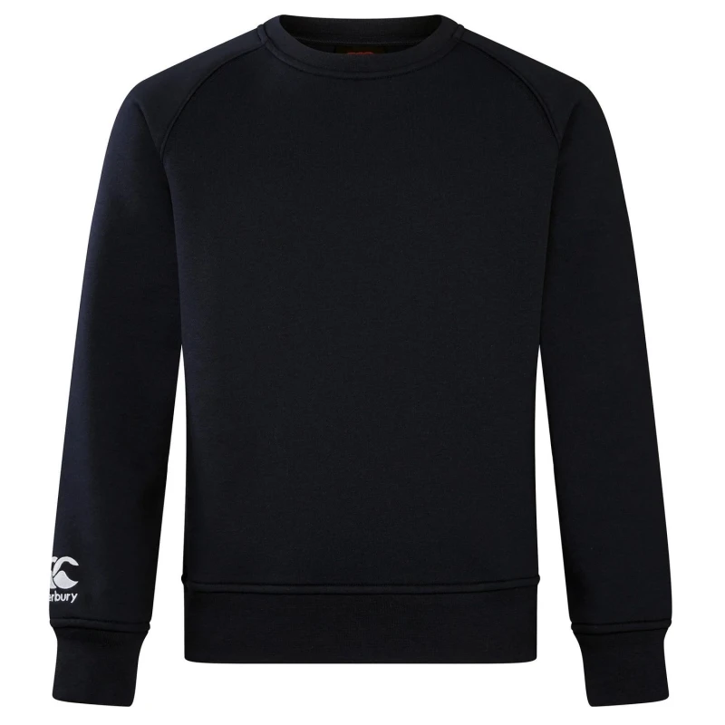 Image of Canterbury Canterbury Men Club Crew Neck Sweatshirt in Black Size: X-Small Black XS Male 5063806444688