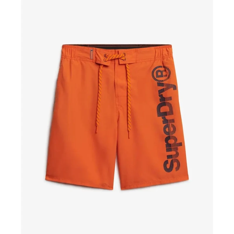 Image of Superdry Swim shorts Superdry Classic Orange Male M