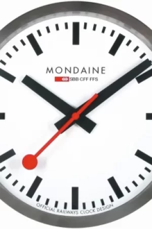 Image of Mondaine Swiss Railways Wall Clock A990.CLOCK.16SBB