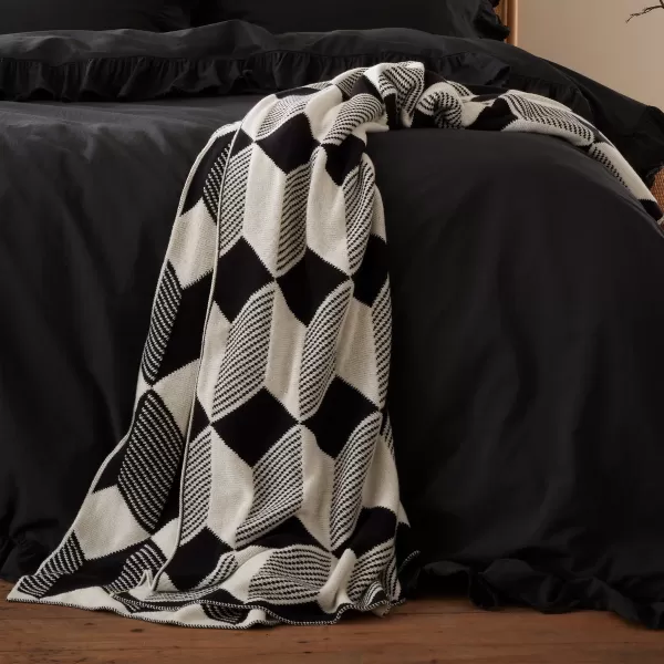 Image of Style Sisters Knitted Cube Throw