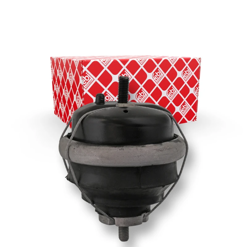 Image of FEBI BILSTEIN 10042 Engine mount Right, Hydro Mount Elastomer Engine Mounting (247)