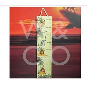 Image of Disney Lion King Folding Wooden Height Chart
