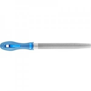 Image of PFERD 11235258 Half-round tip workshop file 250 mm, 3 with file handle 250 mm
