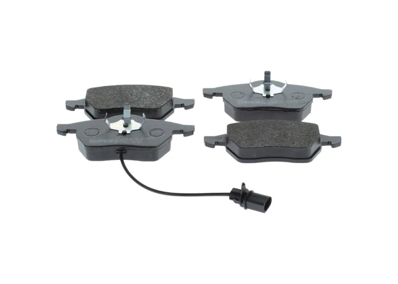 Image of Bosch 0 986 460 118 Brake pad set with integrated wear warning contact Low-Metallic Brake Pad Set,disc brake (402)