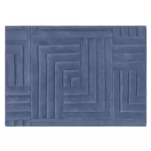 Image of Origins Linear Rug Blue 120 x 170cm