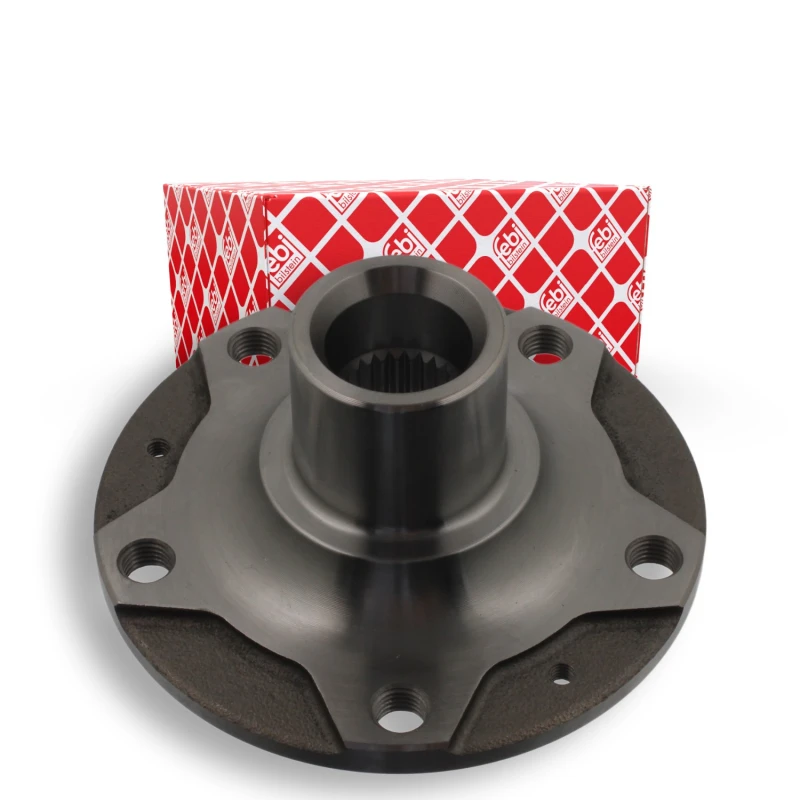 Image of FEBI BILSTEIN 40225 Wheel Hub Front Axle Right, without wheel bearing Wheel Hub (653)