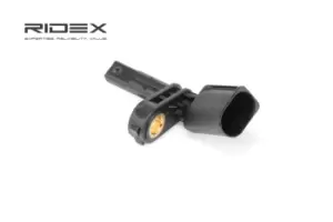 Image of RIDEX ABS Sensor 412W0153 ESP Sensor,Sensor, wheel speed VW,AUDI,SKODA,Golf VII Schragheck (5G1, BQ1, BE1, BE2),TIGUAN (5N_),Passat Variant (365)