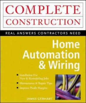 Image of Home Automation and Wiring by James Gerhart Paperback