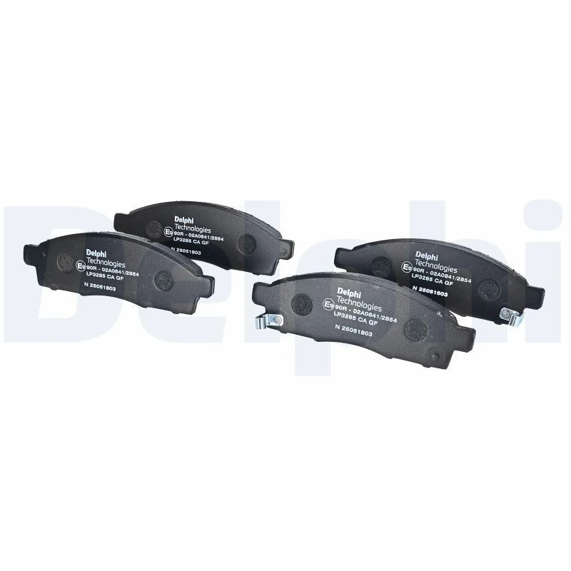 Image of DELPHI Brake pad set DELPHI LP3285