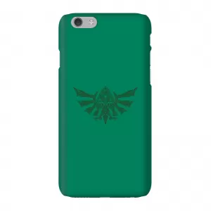 image of Nintendo The Legend Of Zelda Tribal Hyrule Crest Phone Case - iPhone 6 - Snap Case - Gloss