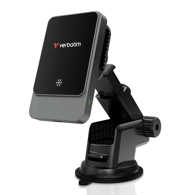 Image of Verbatim Charge 'n' Drive Magnetic Wireless Car Charger