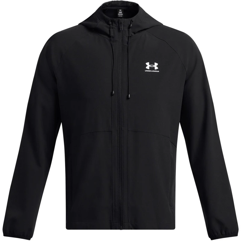 Image of Under Armour Stretch Windbreaker Mens - Black L
