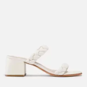 image of Kate Spade New York Womens Miami Leather Double Strap Sandals - Warm Stone - UK 6