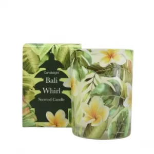 image of Bali Whirl Wax Filled Pot Candle in Gift Box Sea Salt Scent