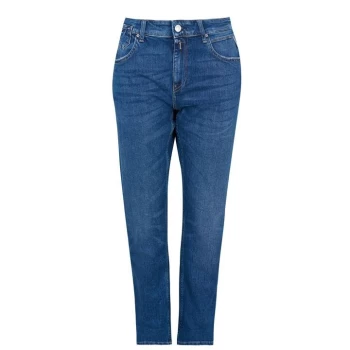 Replay Marty Crop Boyfriend Jeans - Blue