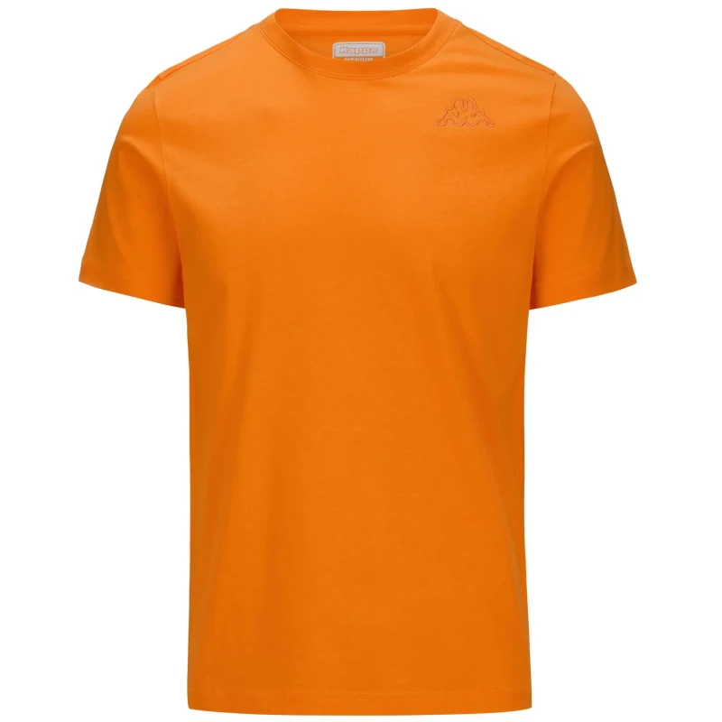 Image of Kappa T-Shirt Kappa Cafers Slim Orange Male S