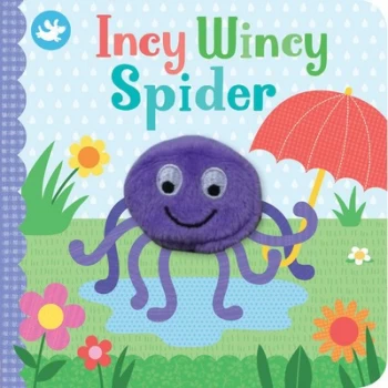 Image of Little Learners Incy Wincy Spider Finger Puppet Book by Parragon Editors Book