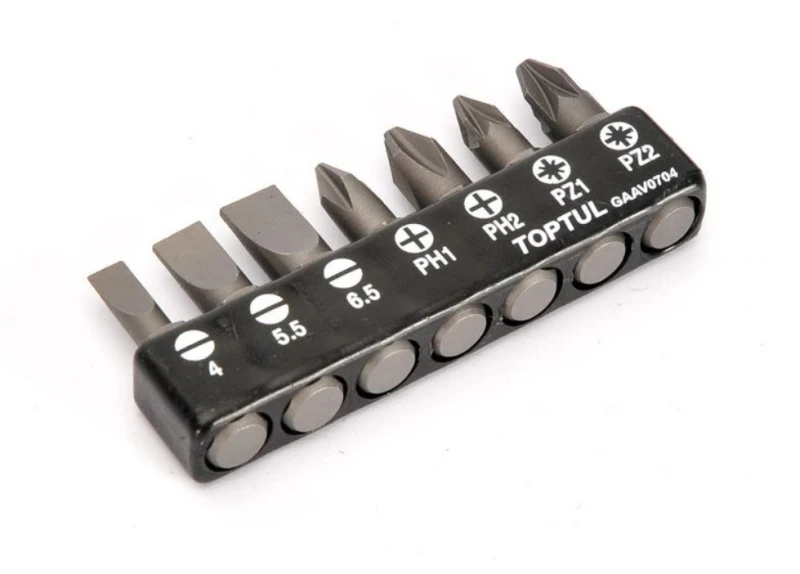 Image of TOPTUL Screwdriver Bit Set TOPTUL GAAV0704