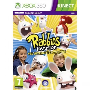 image of Rabbids Invasion The Interactive TV Show Xbox 360 Game