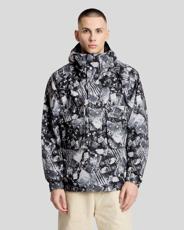 Image of Lyle & Scott Jacket Lyle & Scott Smock Noir Male 2XL