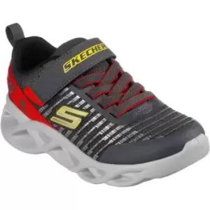 Image of Skechers Boys Twisty Brights Novlo Light Up Trainers UK Size 11.5 (EU 29)
