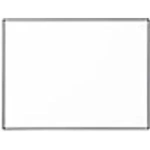 image of ARCHYI Giro Enamel Whiteboard with Black Frame 1200 x 900 mm