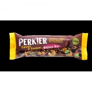 Image of Perkier Cacao & Cashew Quinoa Bar 35g
