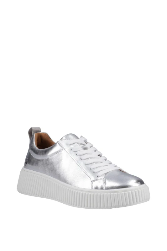 Image of Hush Puppies Harlow Sneaker Silver
