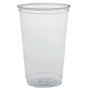 Image of Solo 20oz Plastic Cups Ultra Clear Pack 50 TN20