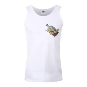 Image of Grindstore Mens Suns Out Rums Out Vest Top (XXL) (White)