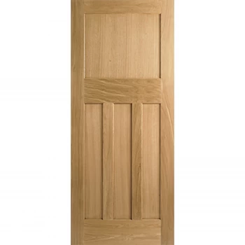 image of 30's Style - Oak Internal Fire Door - 1981 x 762 x 44mm