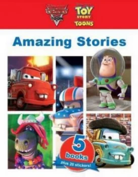 Image of Disney 5 Pixar Toons Amazing Stories. Hardback